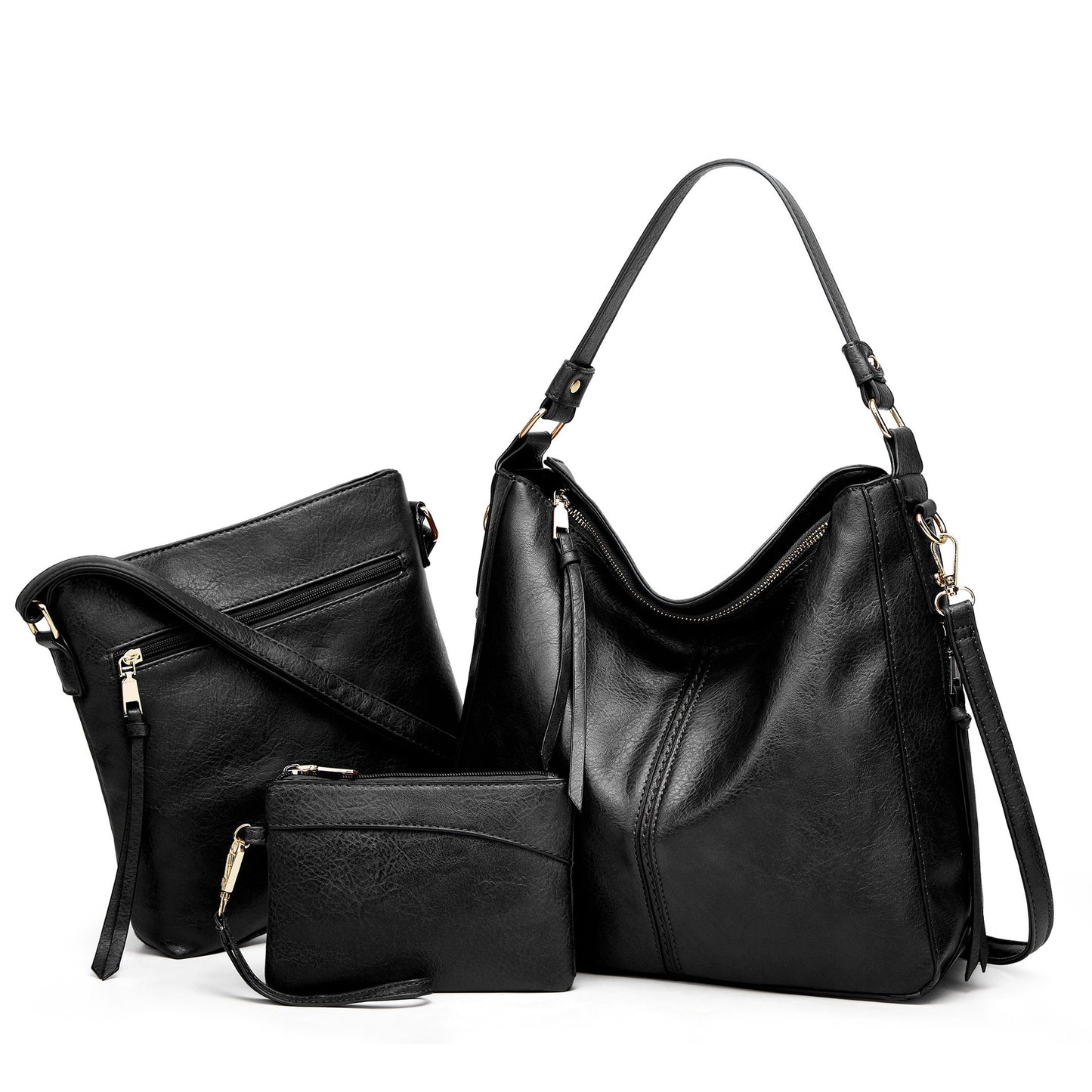 Soft leather large-capacity women's bag, tote bun mother bag
