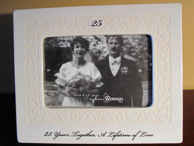 Lifetime of Love 25th Anniversary Frame