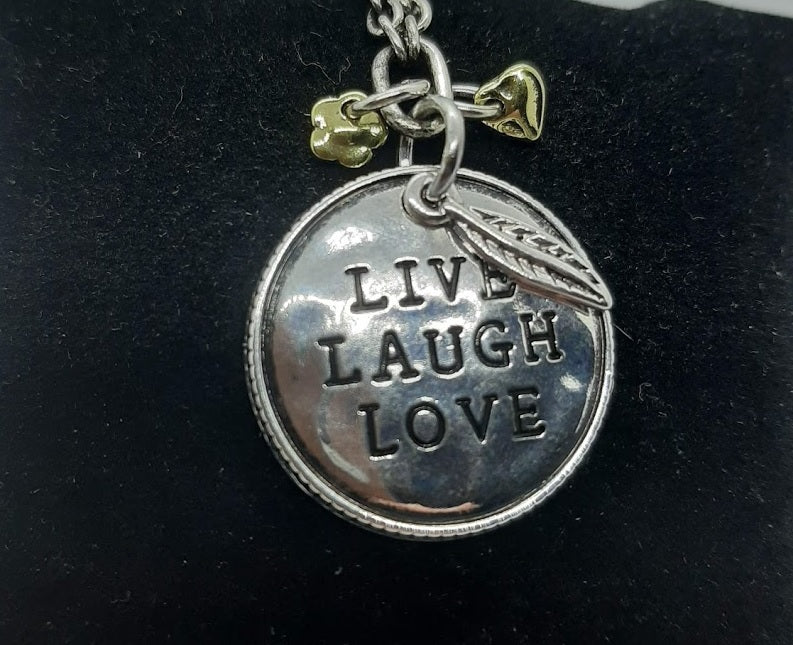 Live Laugh Love Necklace