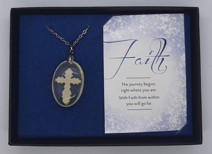 Faith Cross Necklace