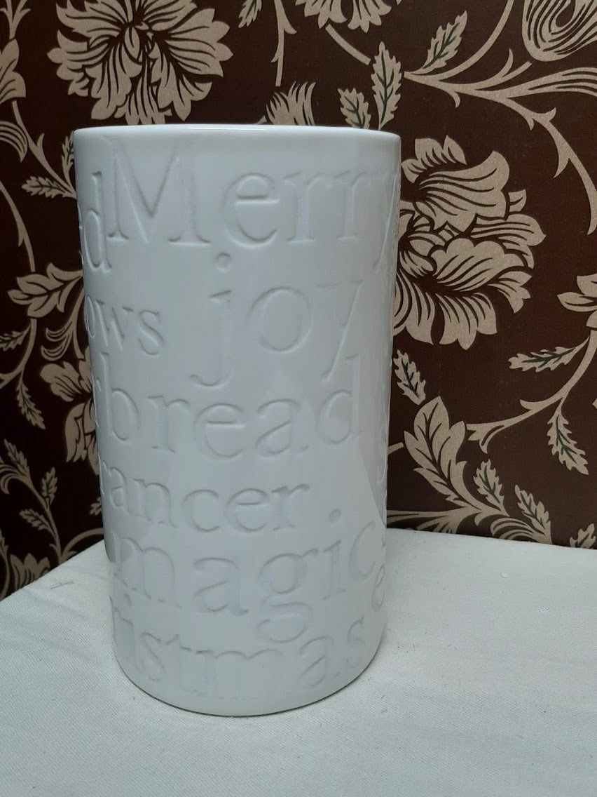 Christmas Candle Holder/Vase