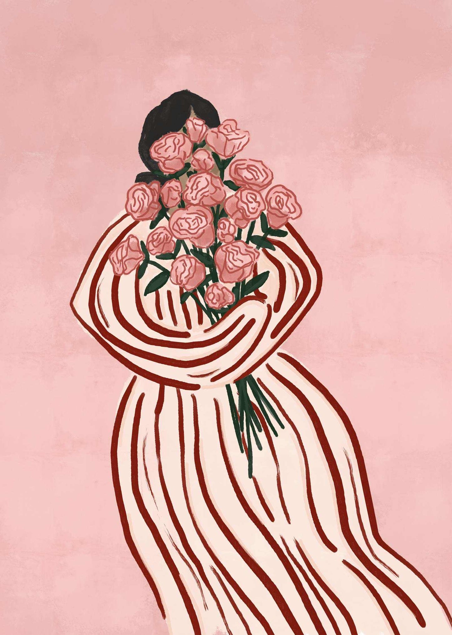 Bouquet of Flowers Art Print