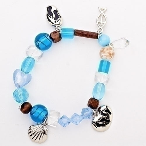 Footprints Story Bracelet