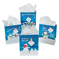 Faithful Snowman Gift Bags