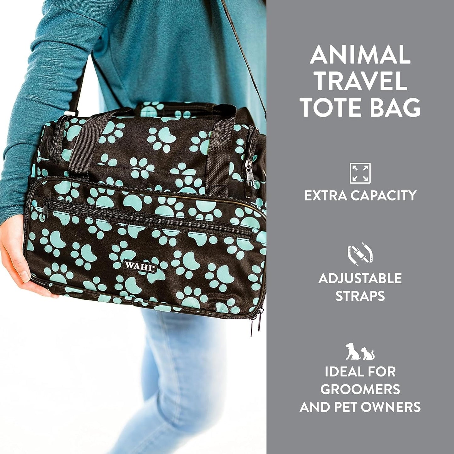 Professional Animal Pet Travel Bag, Turquoise #97764-300