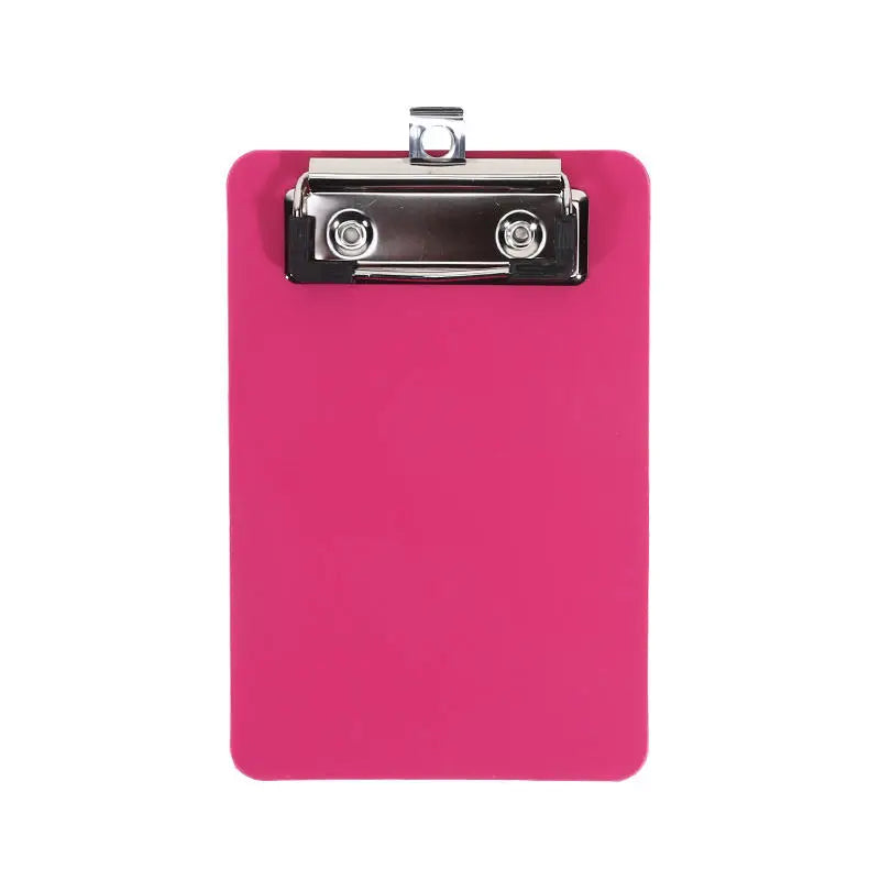 A7 Portable Mini Clipboard Organizer Hangable Plastic Note Holder Office School Supply Stationery New