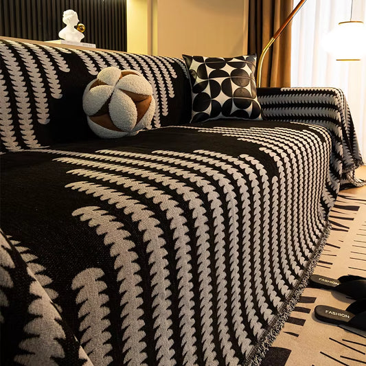 Home Sofa Cover Living Room Sofas Blanket Cover Prevent Cat Scratch Blanket Sofa Cover Knitted Blanket Sectional Sofa
