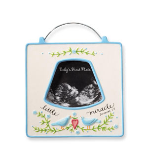 Little Miracle Ultrasound Frame in Blue