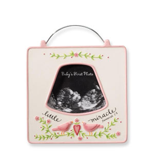 Little Miracle Ultrasound Frame in Pink