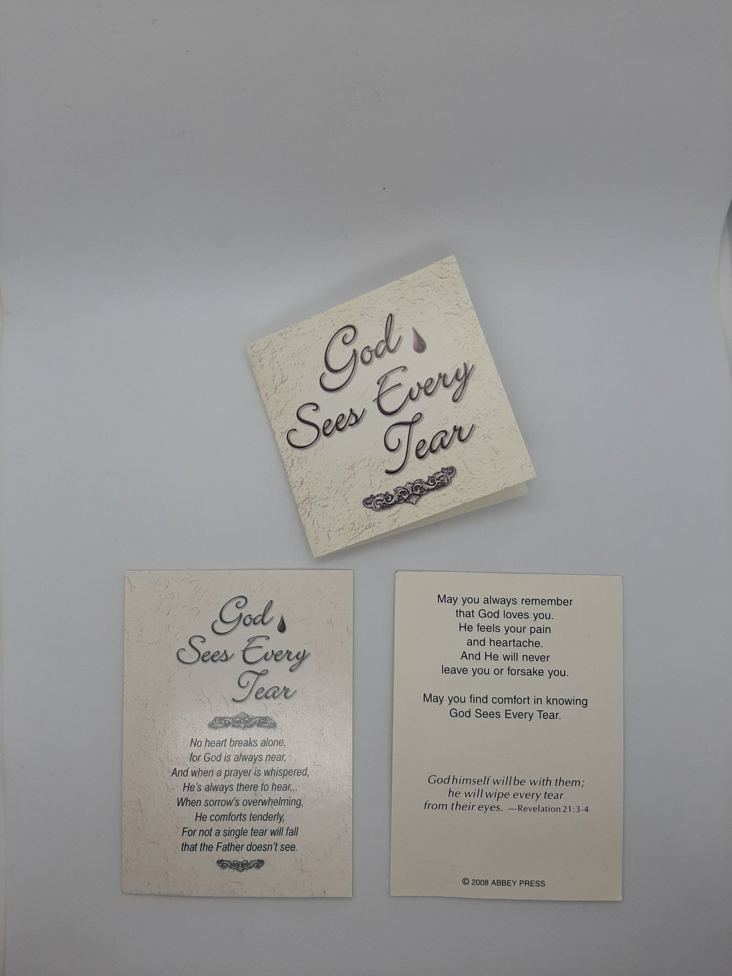 God Sees Every Tear Memorial Tabletop Frame