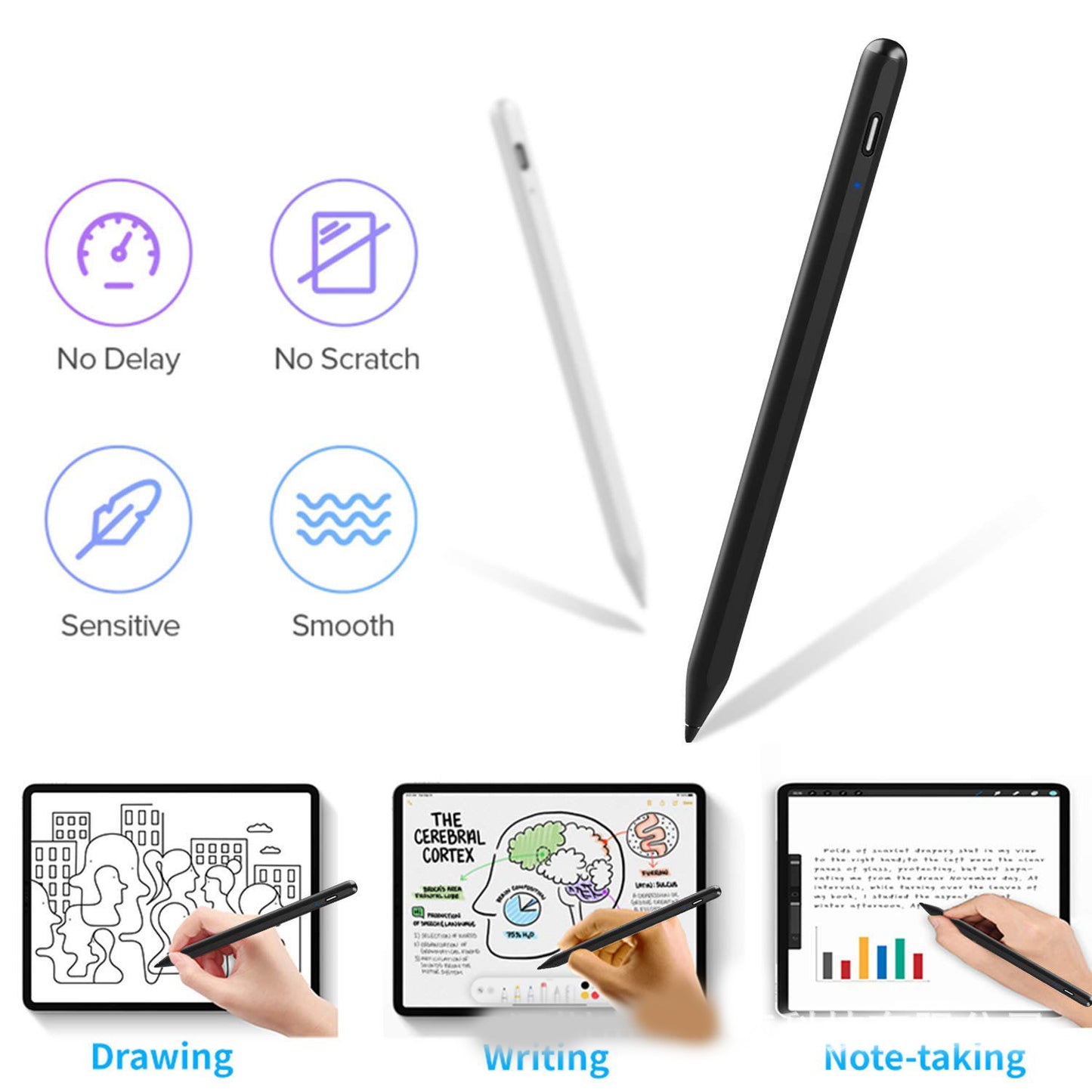 Compatible iPad Pencil, Dedicated Active Capacitive Pen Tablet Touch Screen Touch Touch Painting Stylus