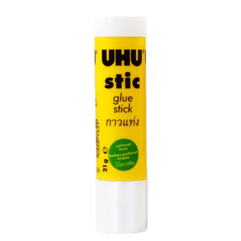 UHU Glue Stick 8.2g 21g Strong Adhesive Solid Glue No Mess School Office Craft Paper Glue Stick
