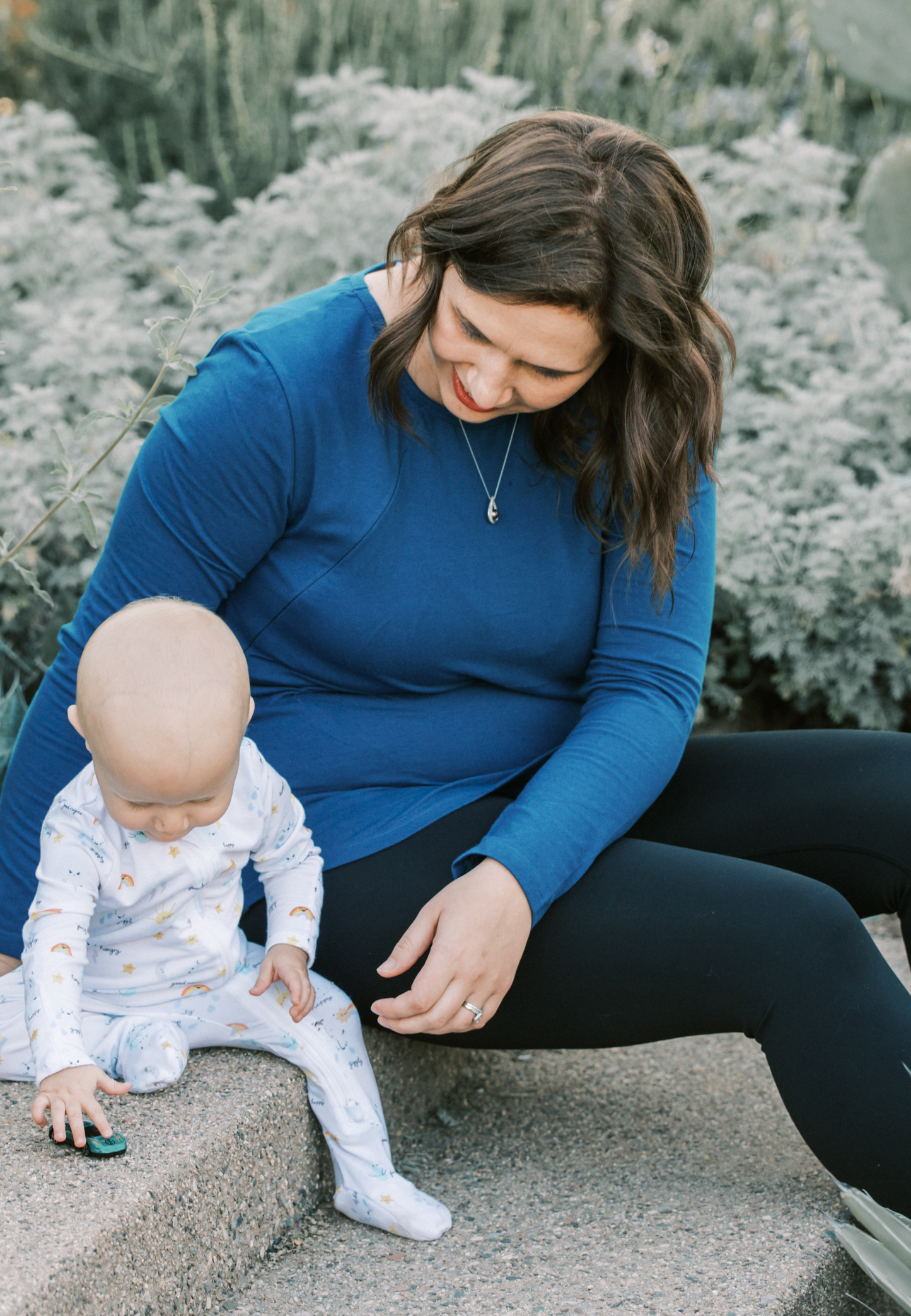 Zoe Zipper Long Sleeve Nursing Top