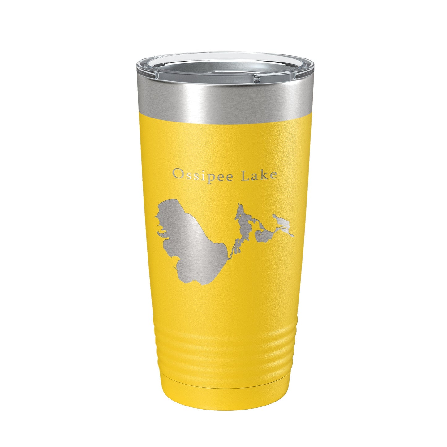 Ossipee Lake Map Tumbler Travel Mug Insulated Laser Engraved Coffee Cup New Hampshire 20 oz