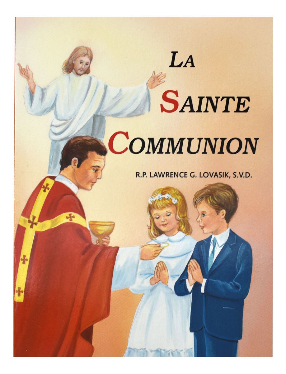 French:  La Sainte Communion Picture Book