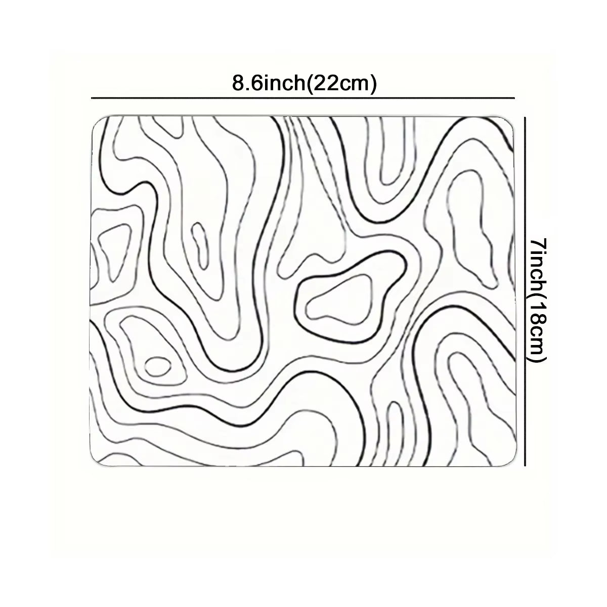 1PC Large Mouse Pads for Desk, Gaming Mouse Pad, Mouse Pad with Stitched Edges and Non-Slip Rubber Base, Extended Mouse Pad