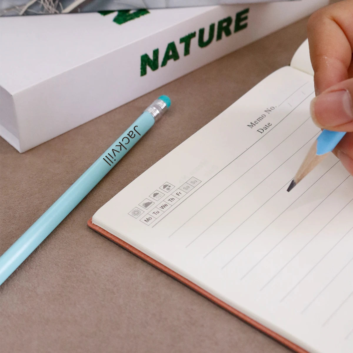 Custom Text Pencils,Personalized Pencils For Kids,Customizable Cute Pencils,Back To School Supplies,Gifts For Friends,Cute