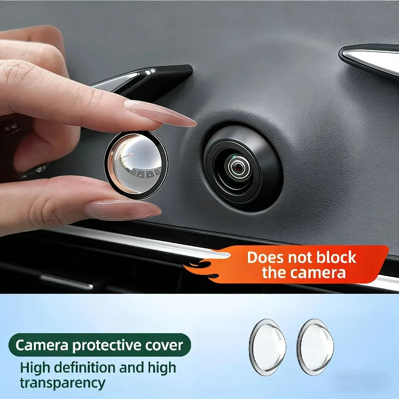 2/4/8Pcs 360 Panoramic Rear Camera Protector, HD Clear Anti-Scratch Lens Guard for Car Mod