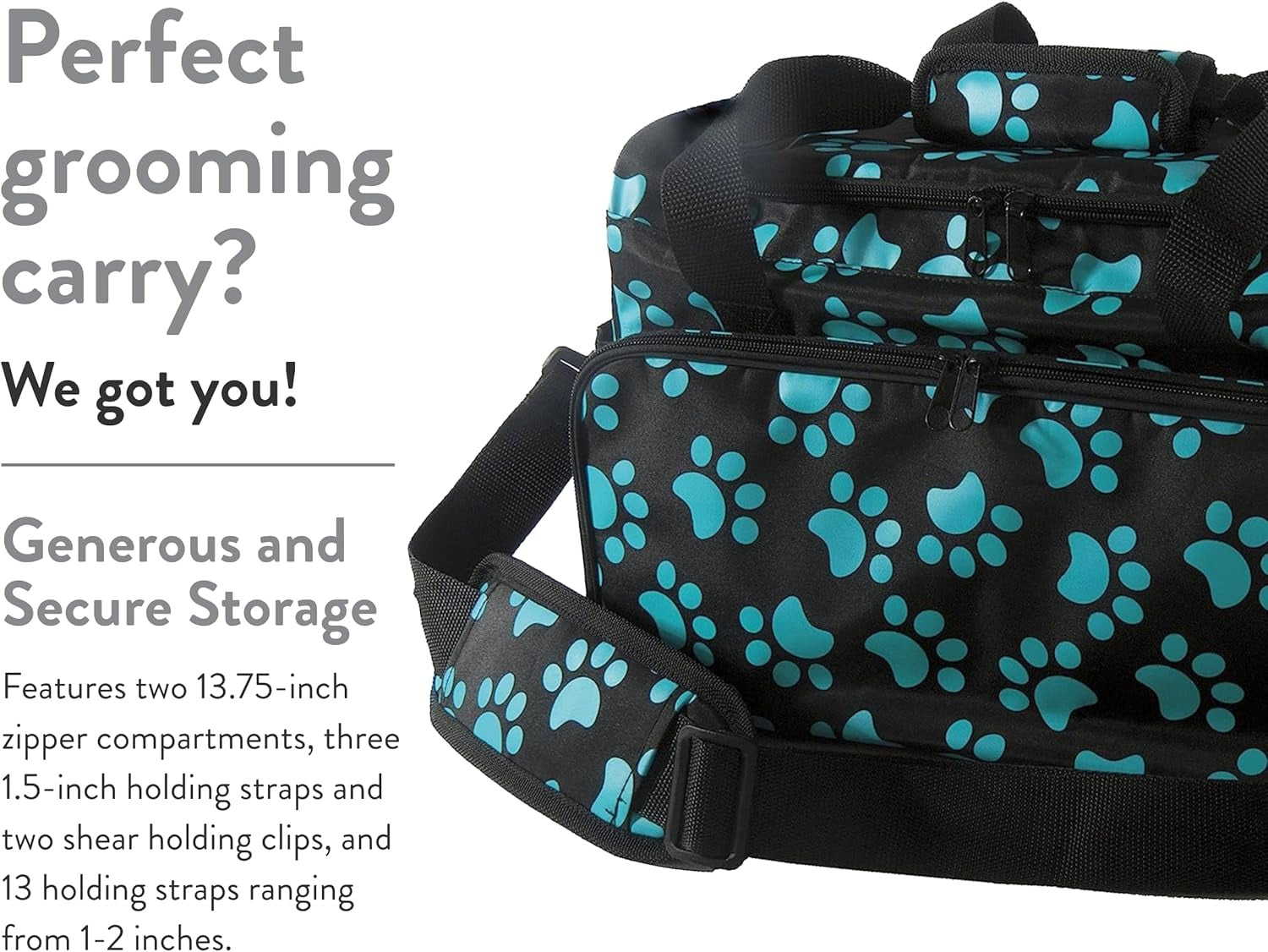 Professional Animal Pet Travel Bag, Turquoise #97764-300