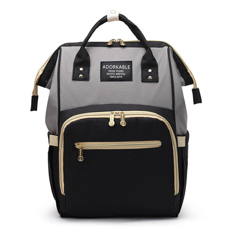 Backpack Lightweight Baby Diaper Bag Upgrade Large Capacity Wet and Dry Baby Products Pack