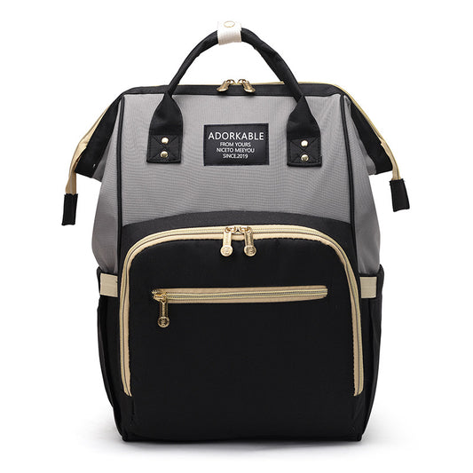 Backpack Lightweight Baby Diaper Bag Upgrade Large Capacity Wet and Dry Baby Products Pack