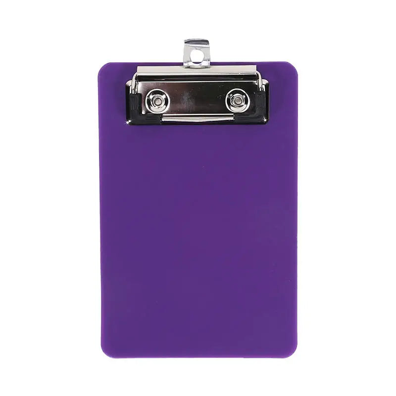 A7 Portable Mini Clipboard Organizer Hangable Plastic Note Holder Office School Supply Stationery New