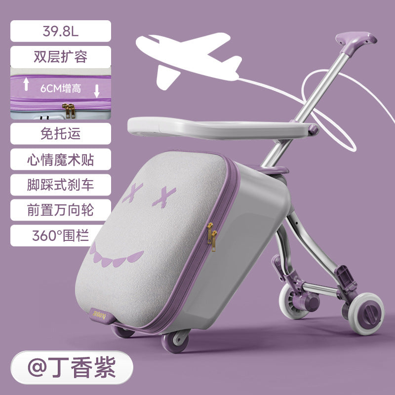 Luggage Children's Riding And Boarding Machine Trolley Case