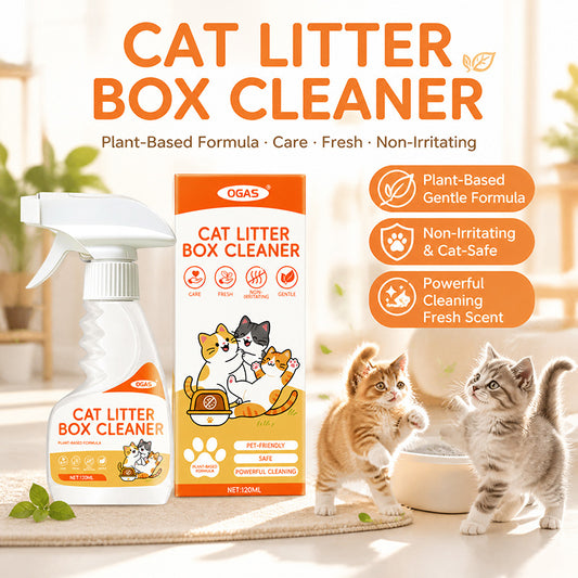 Furriyo Cat litter box Cleaner, Deodorizer, Cat litter Deodorizer, Bio-enzyme, pet odor Remover
