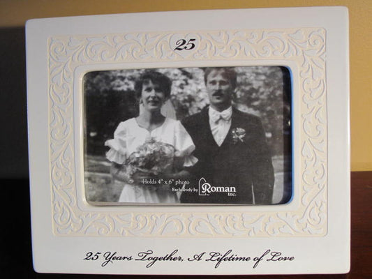 Lifetime of Love 25th Anniversary Frame