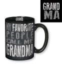 Chalkboard-Style Tall Mug for Grandma