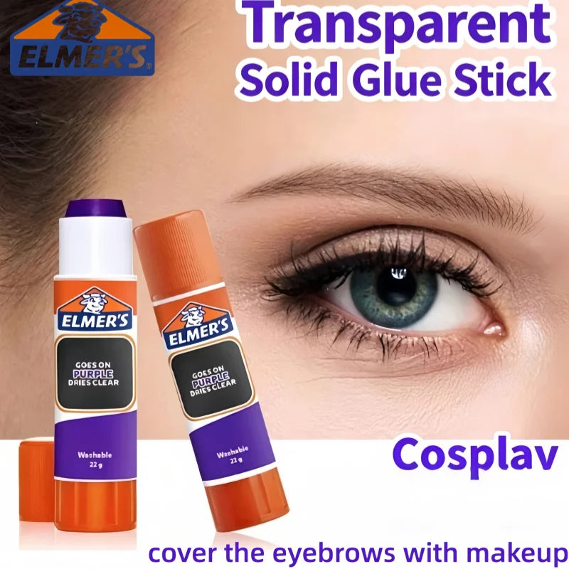 Original Elmer's Disappearing Purple Glue Stick 22g Washable School Craft Adhesive Dries Clear No Mess Non Toxic