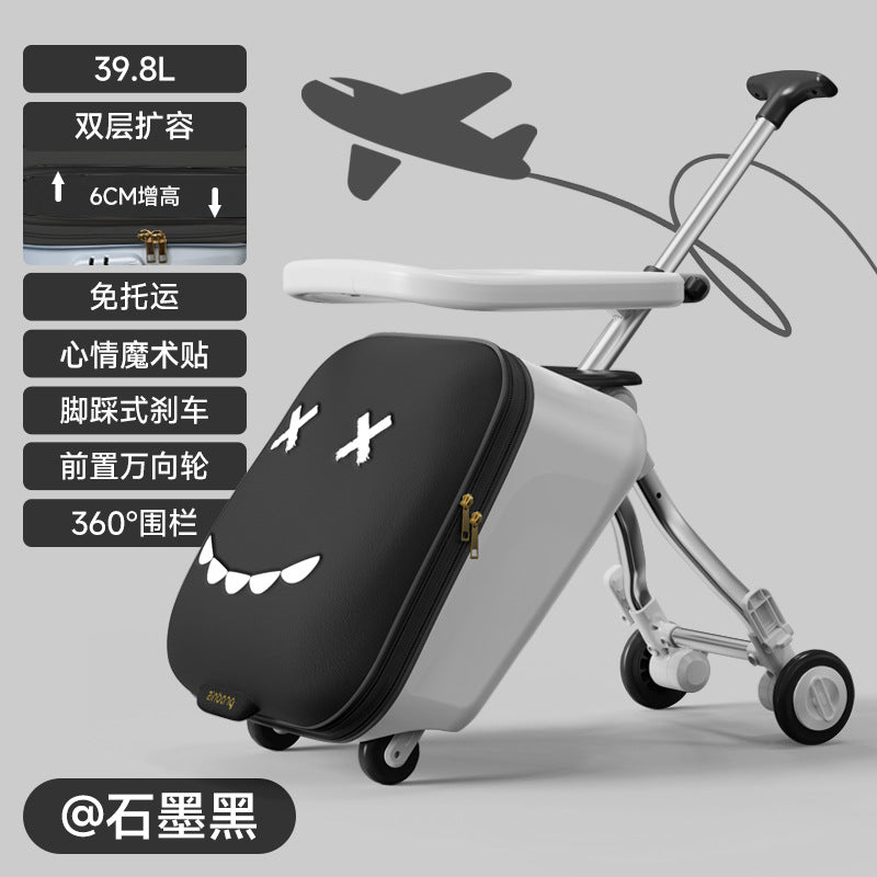 Luggage Children's Riding And Boarding Machine Trolley Case