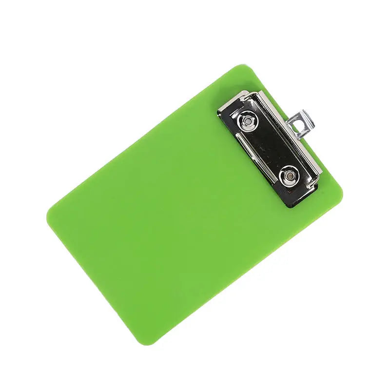 A7 Portable Mini Clipboard Organizer Hangable Plastic Note Holder Office School Supply Stationery New