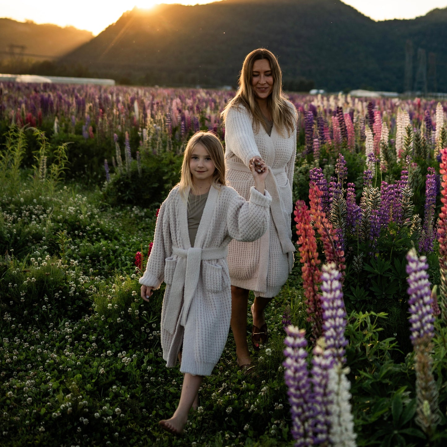 Ladies Waffle Robes