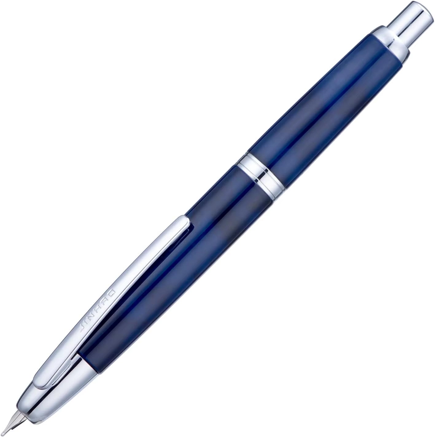 Jinhao 10 Retractable Press Fountain Pen EF/F/M Nib with Ink Converter Writing Gift Pen