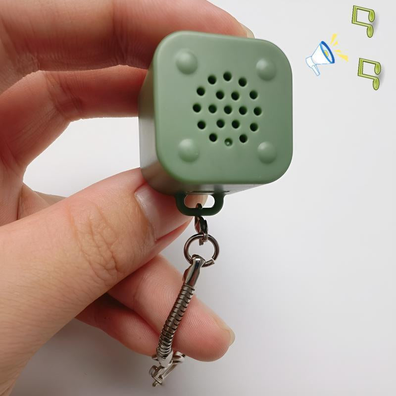 [Christmas Gift] Frog Croaking Keychain Realistic Soundfidget Toy with Ledlights, Durable ABS Build for Kids &Adults Stress Relief &FOCUS