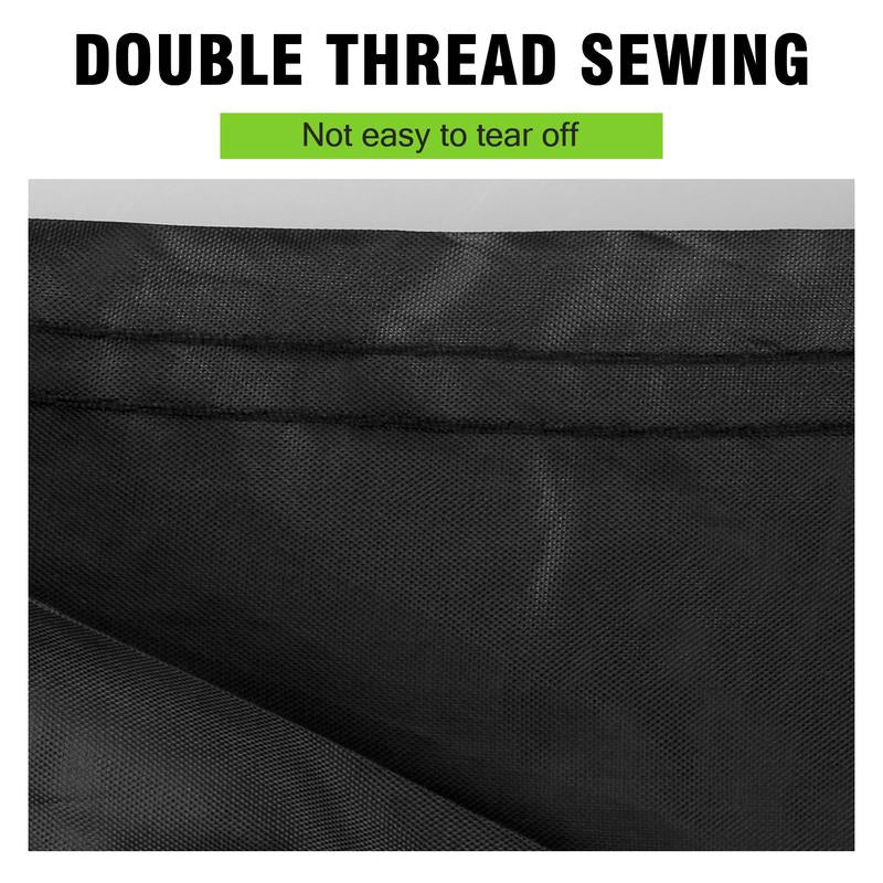 All-Weather Reflective Car Cover, Sun UV Rain Snow, Oxford Cloth Outdoor Car Cover, Fit for SUV (15.9-16.7FT) - Black