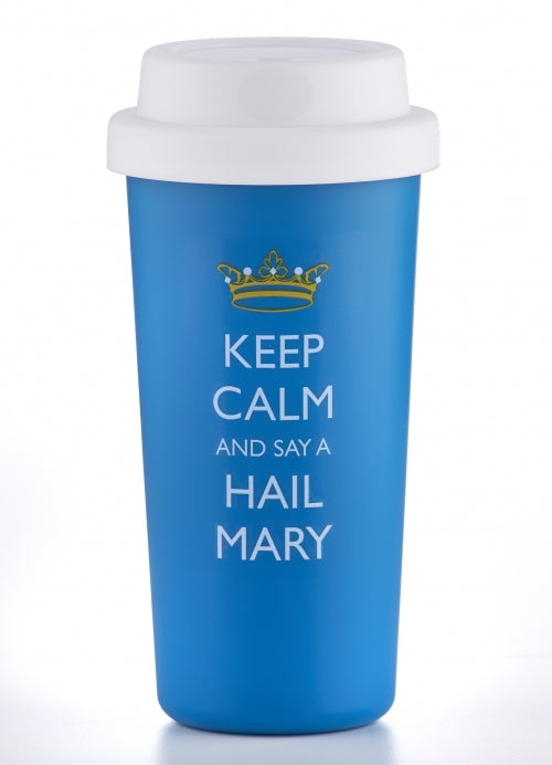 Keep Calm/Hail Mary Travel Mug