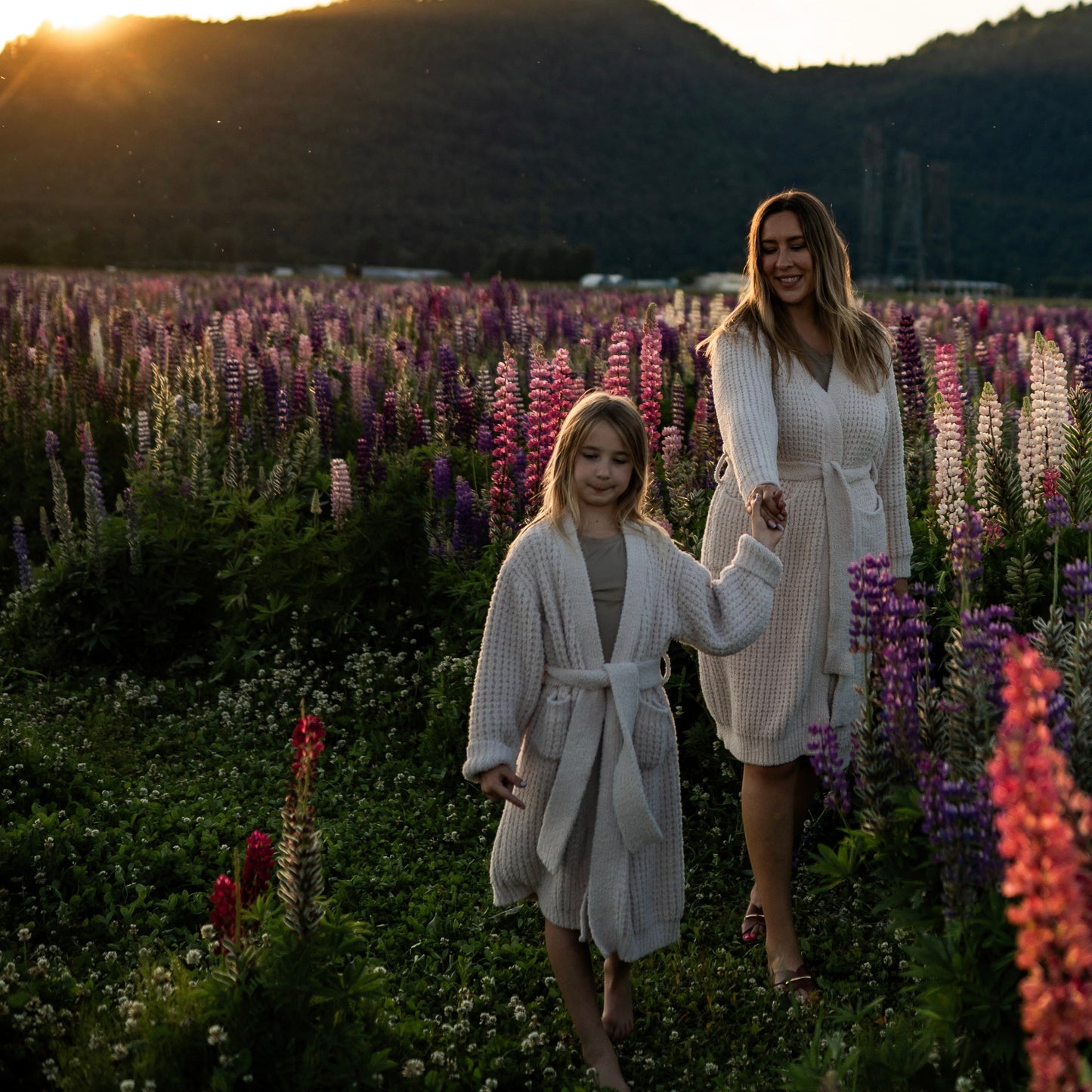 Ladies Waffle Robes