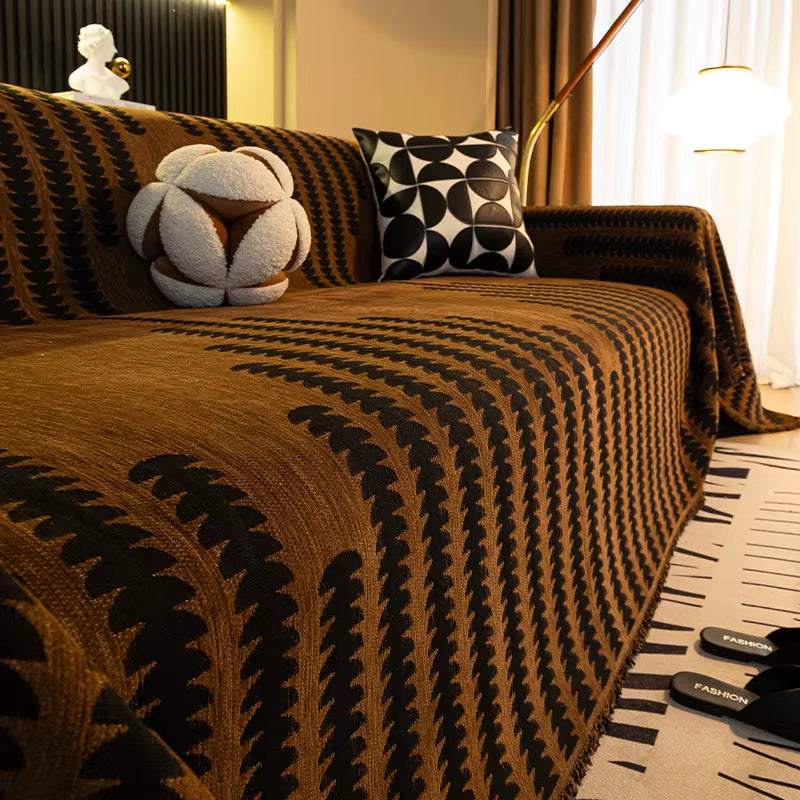 Home Sofa Cover Living Room Sofas Blanket Cover Prevent Cat Scratch Blanket Sofa Cover Knitted Blanket Sectional Sofa
