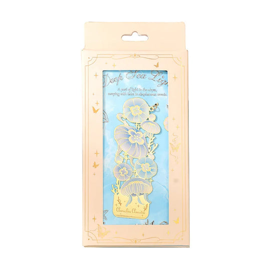 Hollow Metal Bookmark Ocean-Themed Metal Bookmark Creative Bookmark Unique For Art Enthusiasts School Supplies Reading
