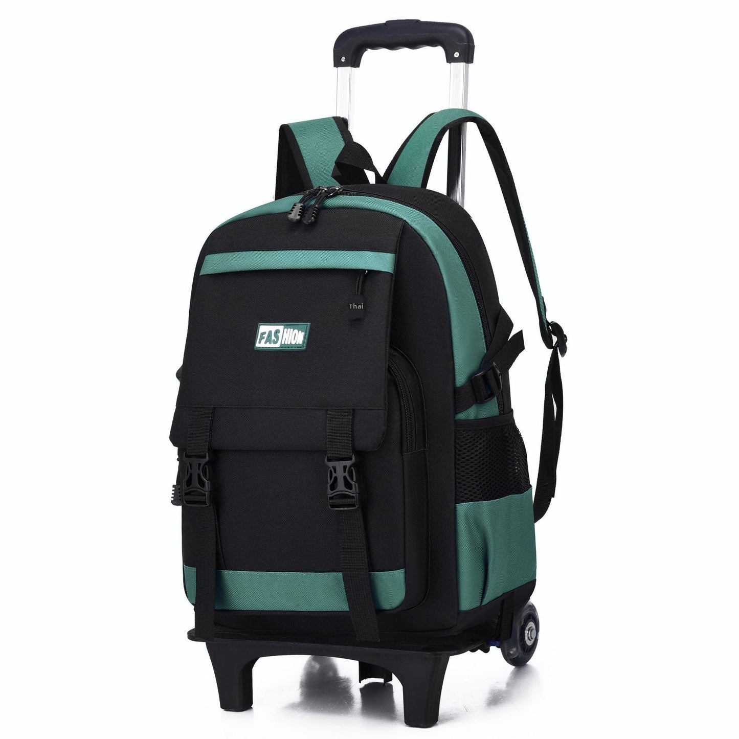 Kids Large Capacity Trolley School Backpack with Wheels – Primary School Pull Rod Bag