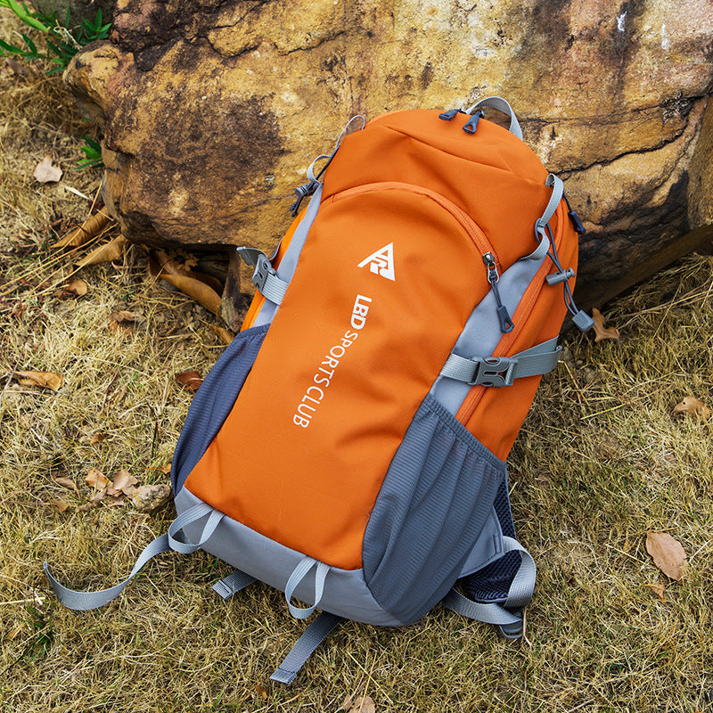 Waterproof Outdoor Hiking Backpack — Lightweight Daypack for Men & Women | Black, Khaki, Orange, Yellow, Green, Pink