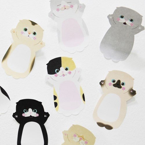 8 pcs Cartoon cat sticky memo Post pad marker it note planner stickers Cute Stationery office accessories School supplies A6044 - Regalo ShopCJCJJJJTJT01306-Color mixing-Q8 pcsColor mixingQ8 pcs93472ce0b16e0f3b12bc07c13f850b71