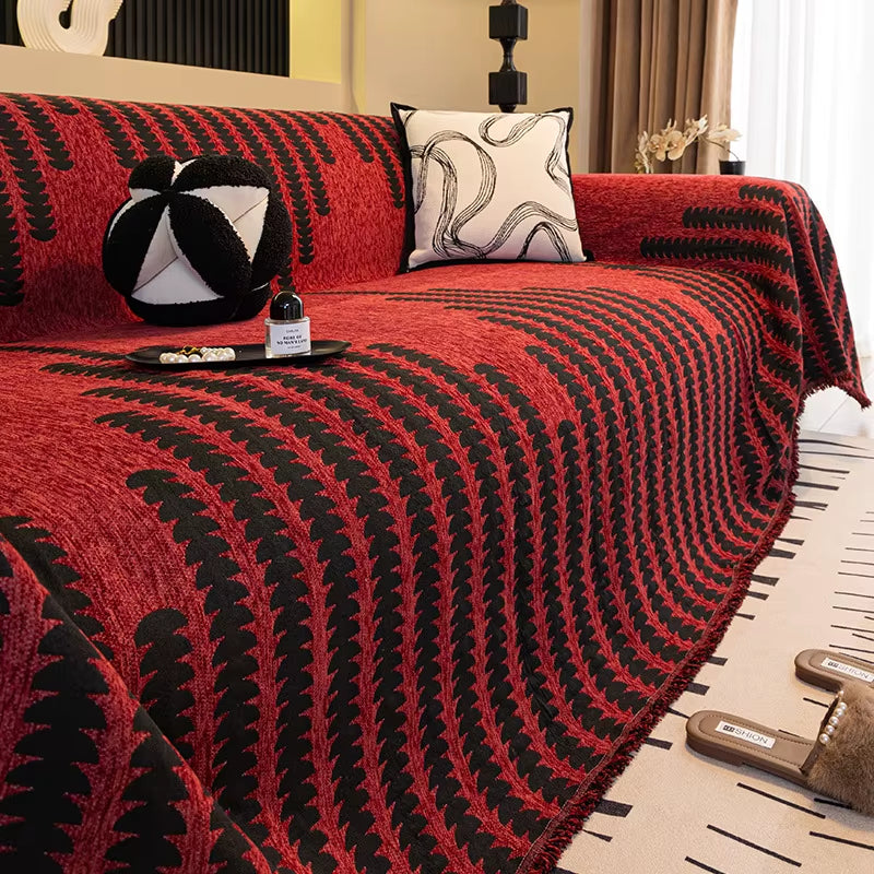 Home Sofa Cover Living Room Sofas Blanket Cover Prevent Cat Scratch Blanket Sofa Cover Knitted Blanket Sectional Sofa