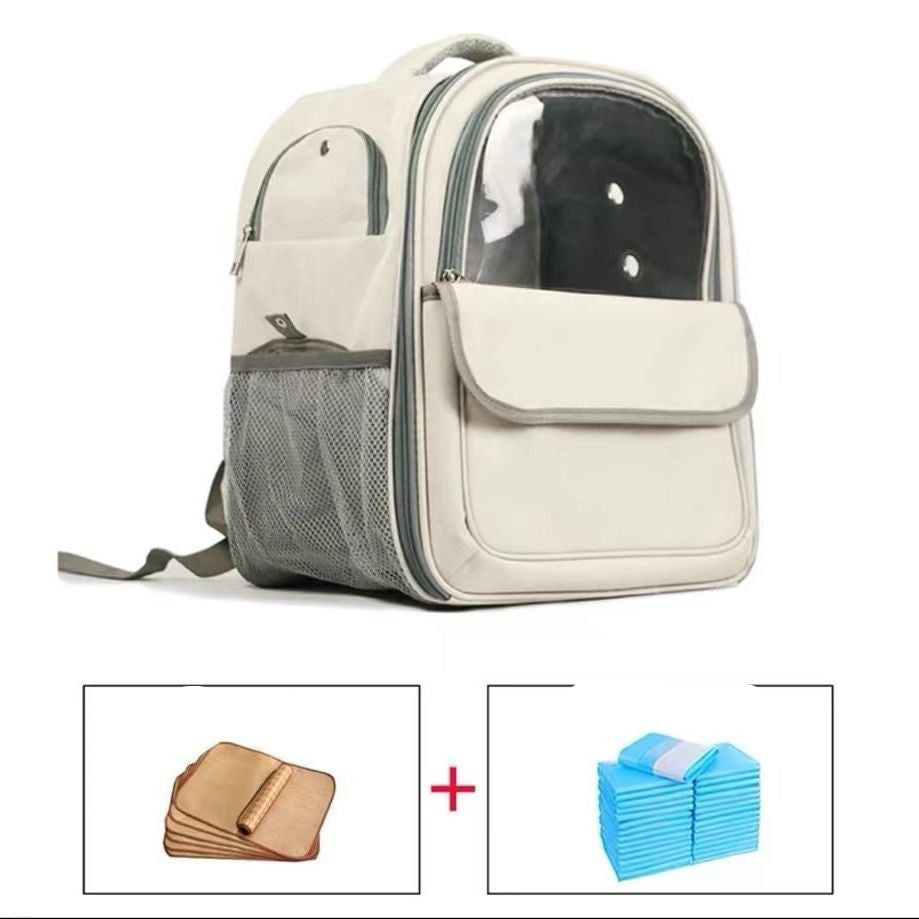 Space Capsule Pet Backpack – Breathable Transparent Cat & Dog Carrier (4 Styles)