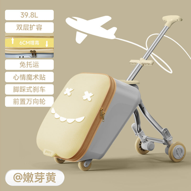 Luggage Children's Riding And Boarding Machine Trolley Case