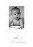 Gift From Above Baby Card