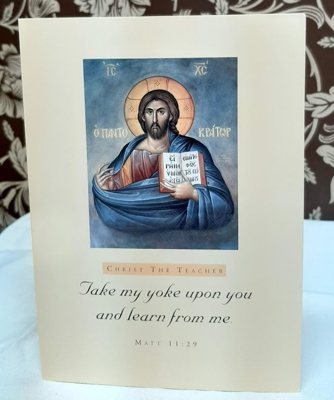Christ the Teacher Card
