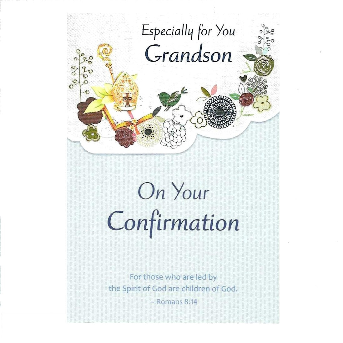Grandson Confirmation Card